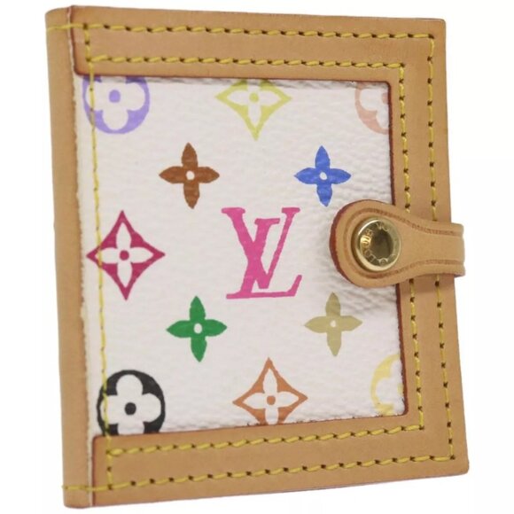 LOUIS VUITTON Multicolor Porto Photo 4 Vole Photo Case White - Picture 1 of 16